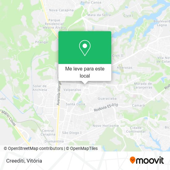 Creediti mapa
