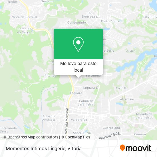 Momentos Íntimos Lingerie mapa