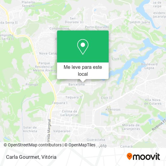 Carla Gourmet mapa