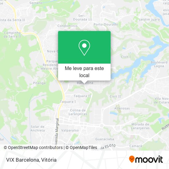 VIX Barcelona mapa