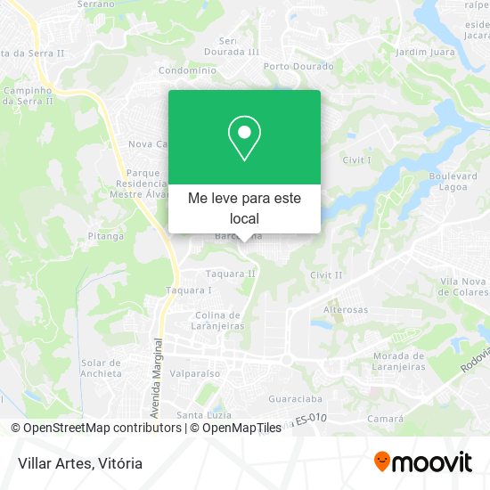 Villar Artes mapa