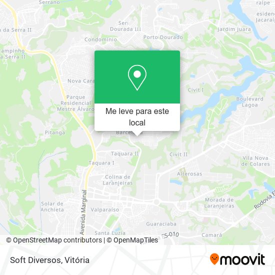 Soft Diversos mapa