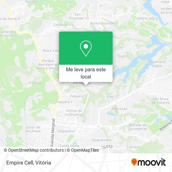 Empire Cell mapa