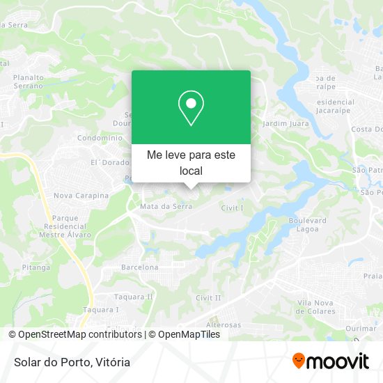 Solar do Porto mapa