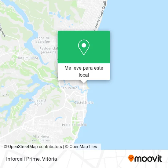 Inforcell Prime mapa