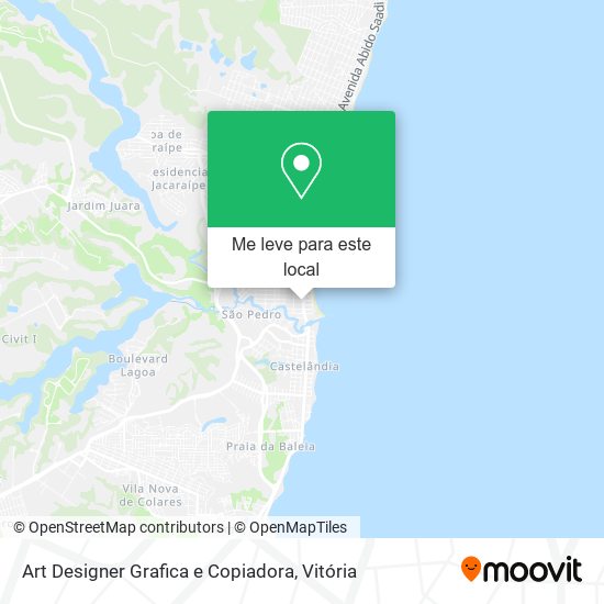 Art Designer Grafica e Copiadora mapa
