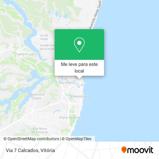 Via 7 Calcados mapa