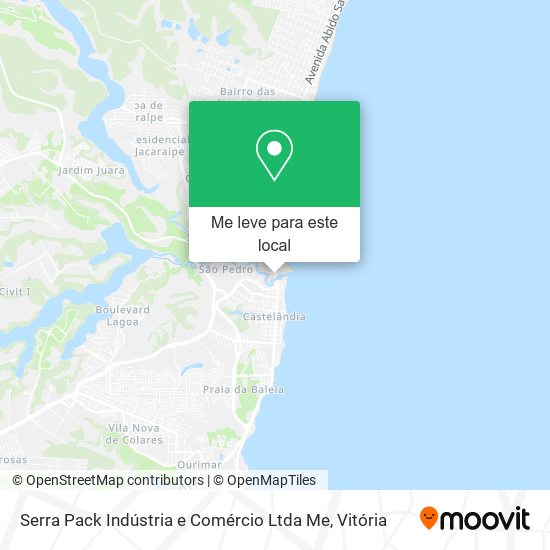Serra Pack Indústria e Comércio Ltda Me mapa