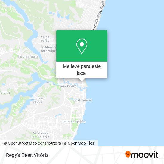 Regy's Beer mapa