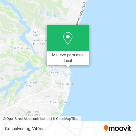 Goncalveslog mapa