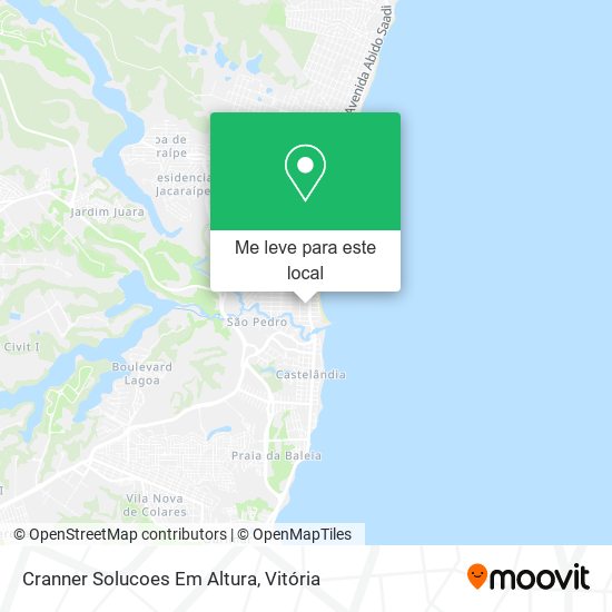 Cranner Solucoes Em Altura mapa