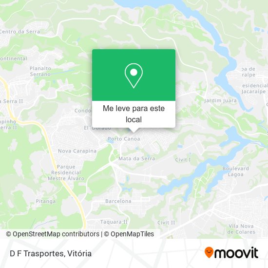 D F Trasportes mapa