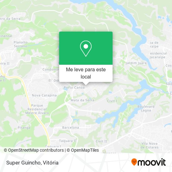 Super Guincho mapa