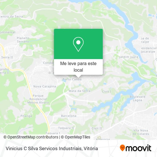 Vinicius C Silva Servicos Industriais mapa