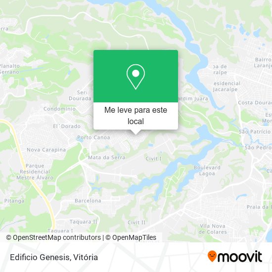 Edificio Genesis mapa