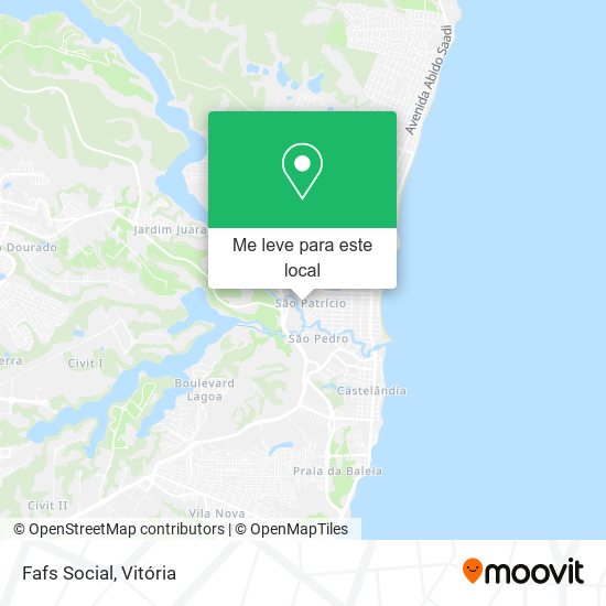 Fafs Social mapa