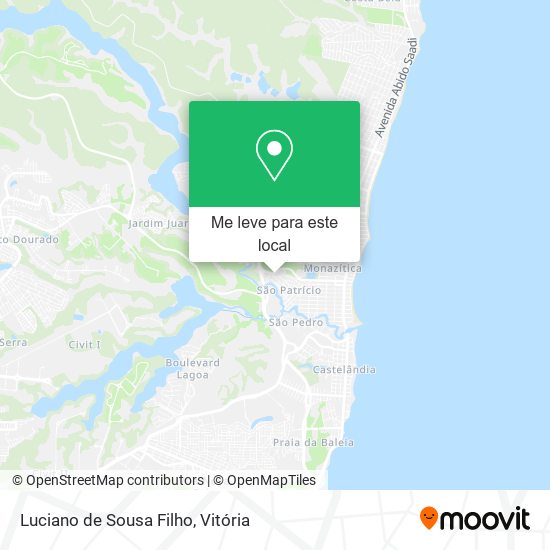 Luciano de Sousa Filho mapa