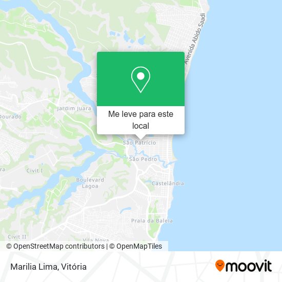 Marilia Lima mapa
