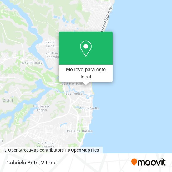 Gabriela Brito mapa