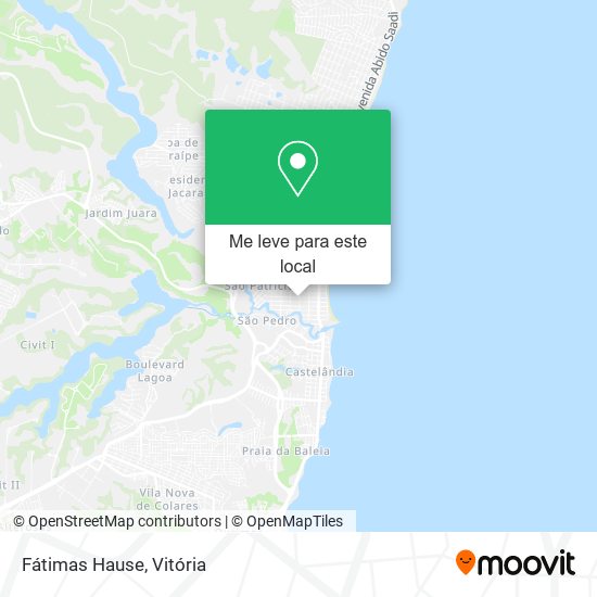Fátimas Hause mapa