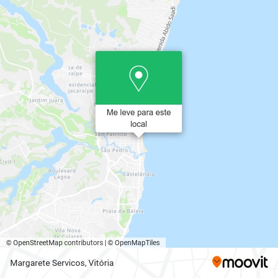Margarete Servicos mapa