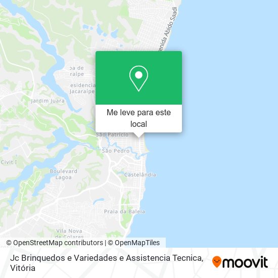 Jc Brinquedos e Variedades e Assistencia Tecnica mapa