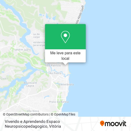 Vivendo e Aprendendo Espaco Neuropsicopedagogico mapa