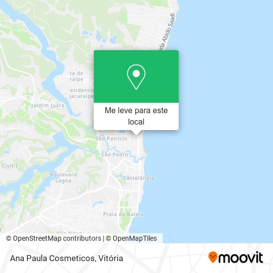 Ana Paula Cosmeticos mapa