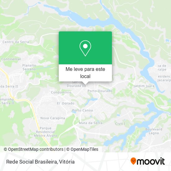 Rede Social Brasileira mapa