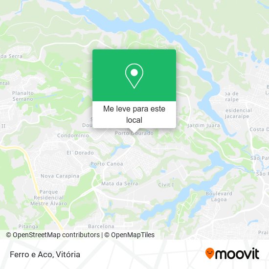 Ferro e Aco mapa