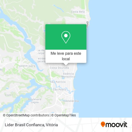 Lider Brasil Confianca mapa