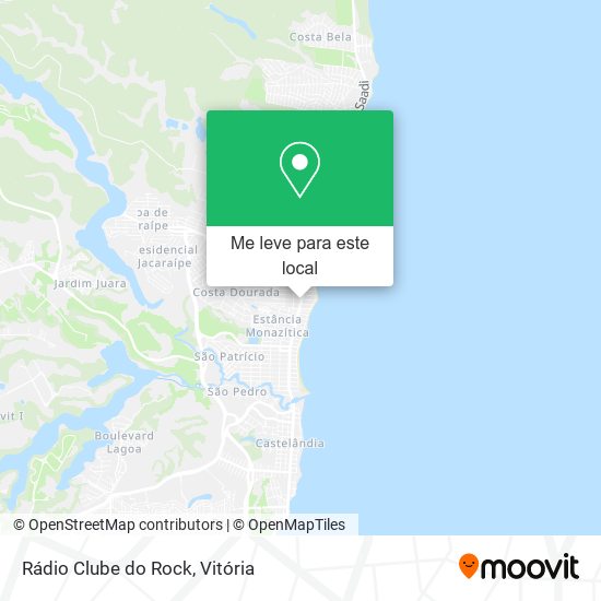Rádio Clube do Rock mapa