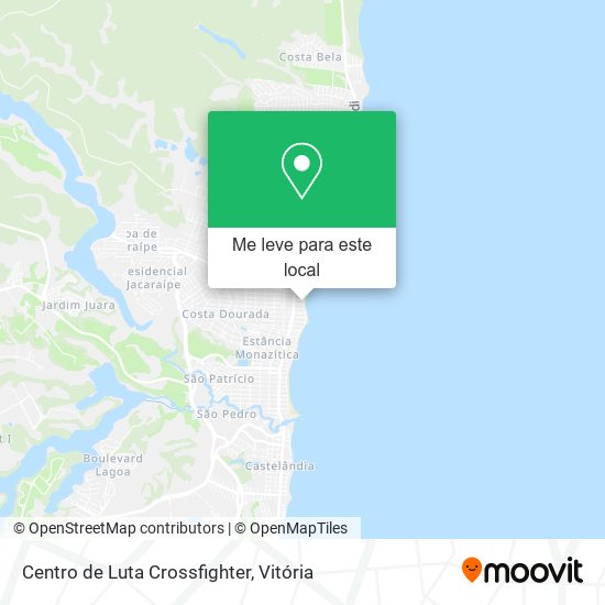 Centro de Luta Crossfighter mapa