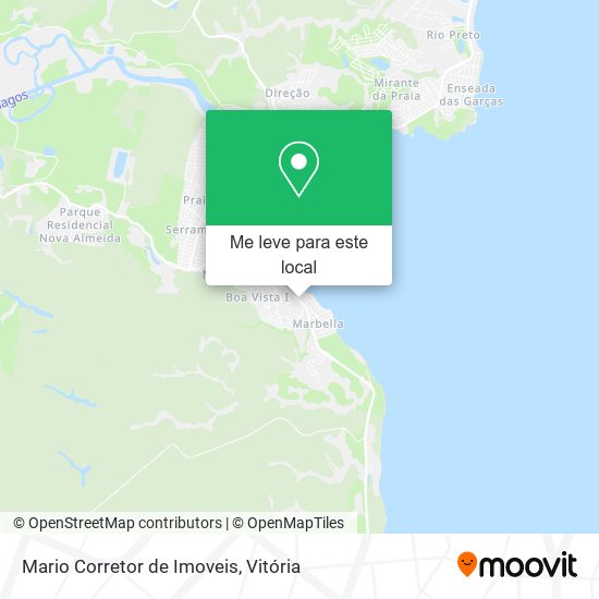 Mario Corretor de Imoveis mapa