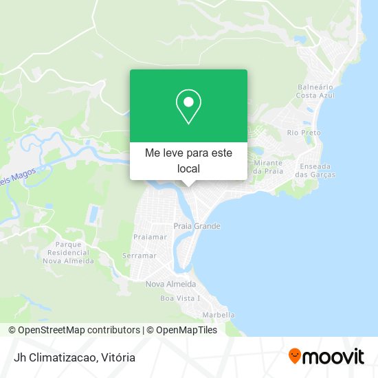 Jh Climatizacao mapa