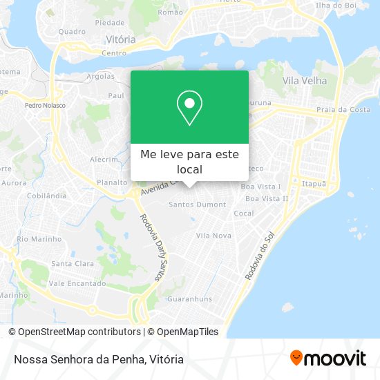 Nossa Senhora da Penha mapa