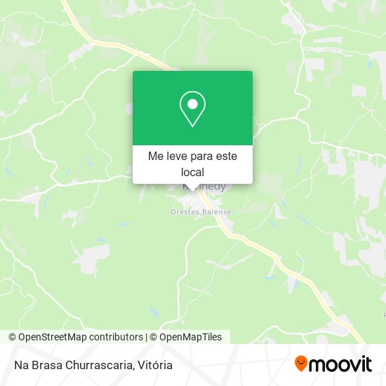 Na Brasa Churrascaria mapa