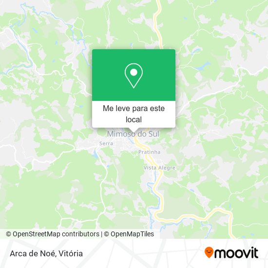 Arca de Noé mapa