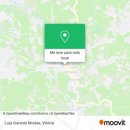 Loja Garzoni Modas mapa