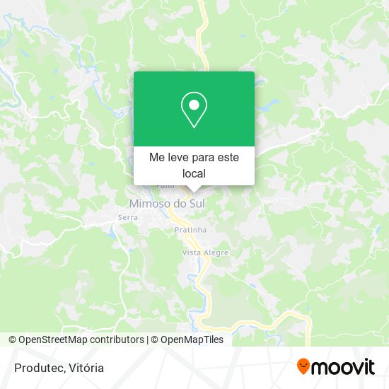 Produtec mapa