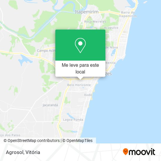 Agrosol mapa