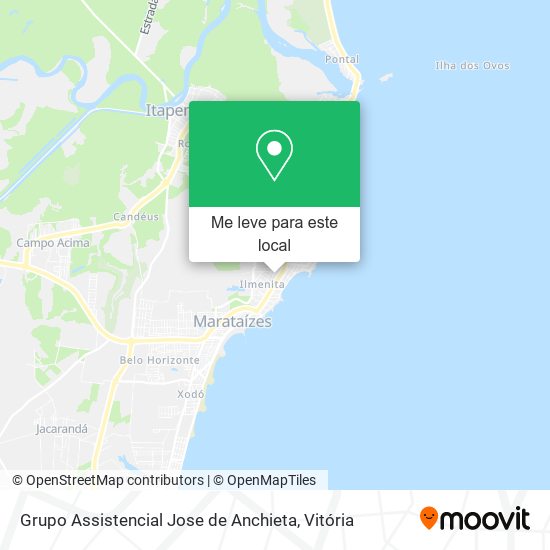 Grupo Assistencial Jose de Anchieta mapa
