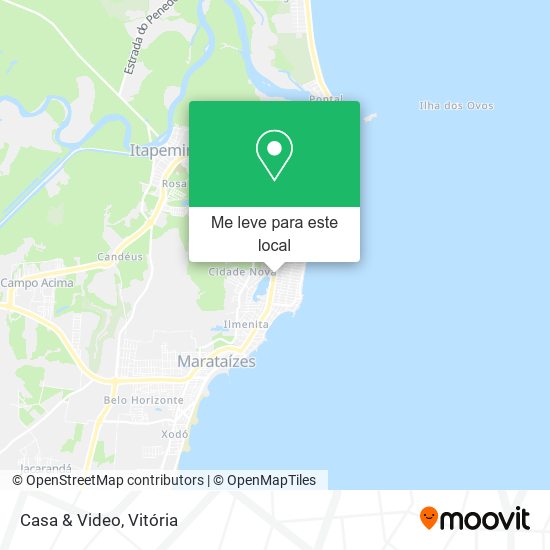 Casa & Video mapa