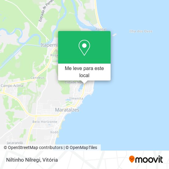 Niltinho Nilregi mapa