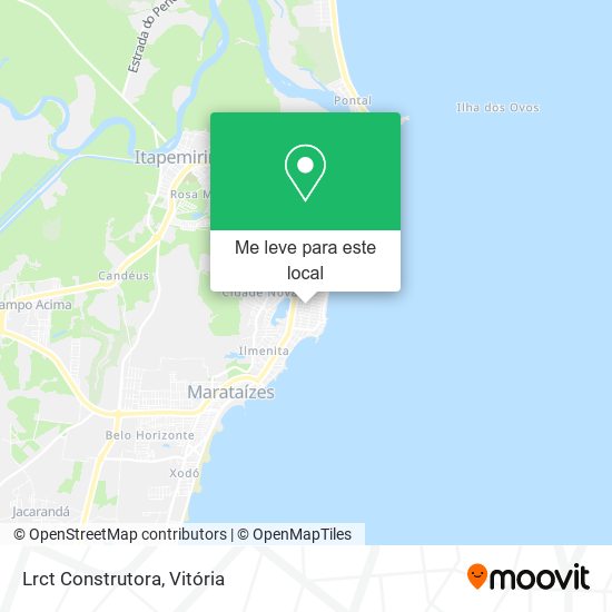 Lrct Construtora mapa