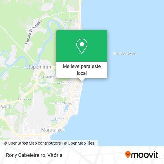 Rony Cabeleireiro mapa