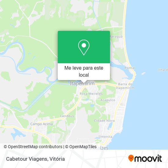 Cabetour Viagens mapa