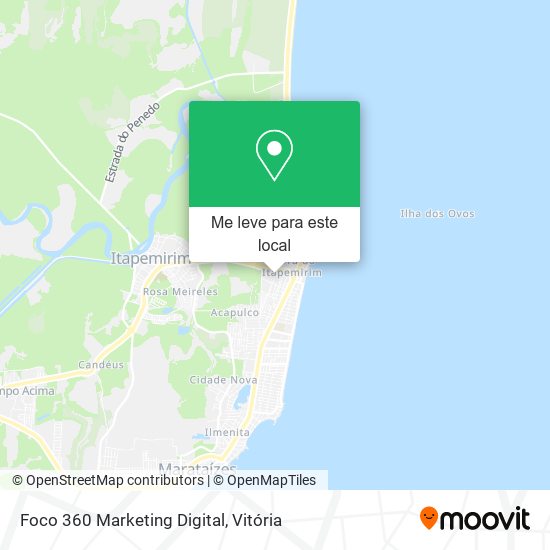 Foco 360 Marketing Digital mapa