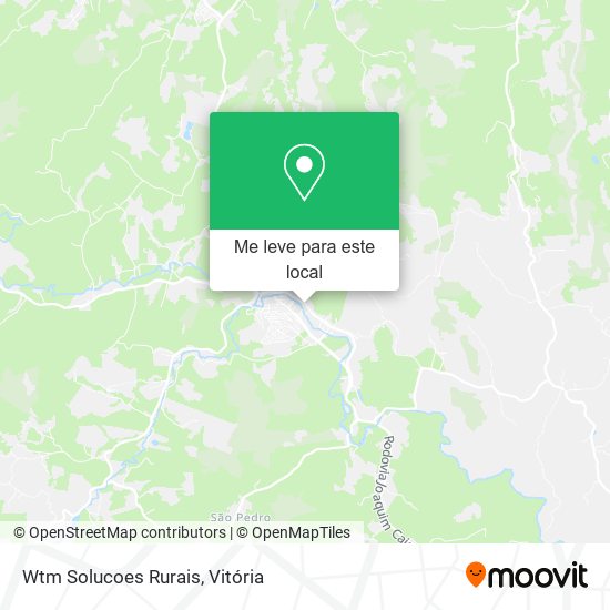 Wtm Solucoes Rurais mapa
