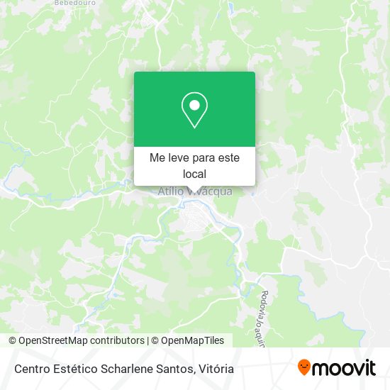 Centro Estético Scharlene Santos mapa